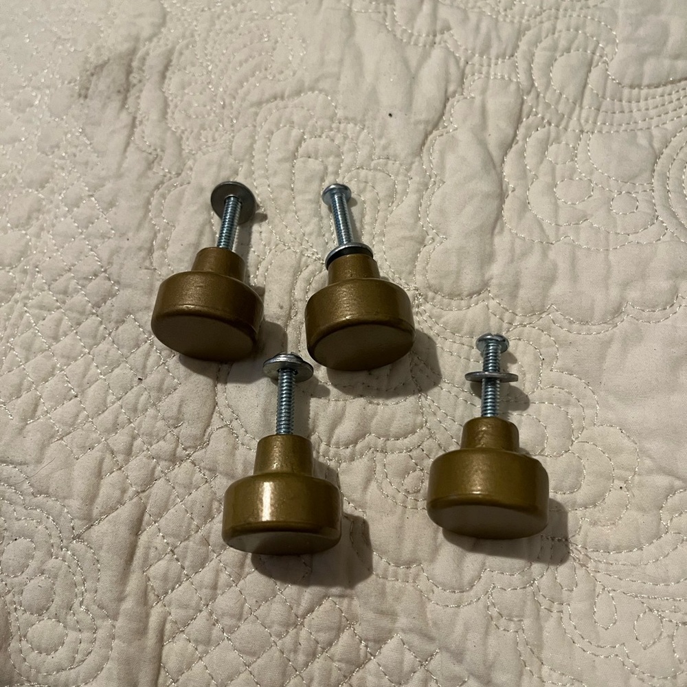 Cabinet knobs dark brushed gold - Picture 5 of 5
